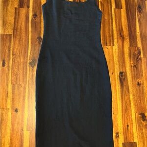Zara Black Midi Dress